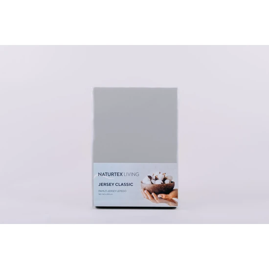 Jersey grey lepedő 140-160x200 cm