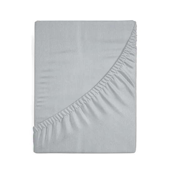 Jersey pamut gumis lepedő Világosszürke 240x220 cm + 30 cm Jersey pamut gumis lepedő Világosszürke 240x220 cm + 30 cm