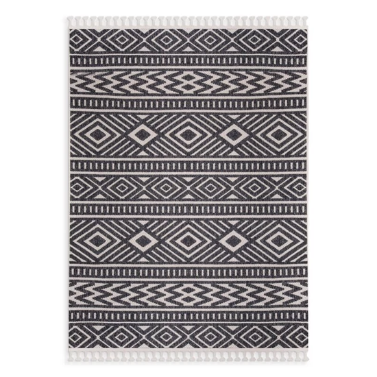 Linea1 boho szőnyeg Acélszürke 80x150 mm - 5 mm
