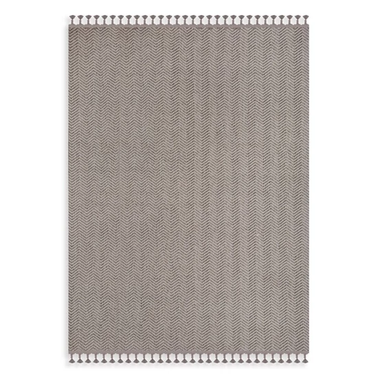 Linea5 boho szőnyeg Szürkésbézs 80x200 mm - 5 mm