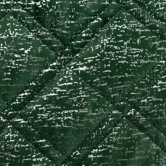 Luiz bársony ágytakaró fényes mintával Zöld 170x210 cm Luiz bársony ágytakaró fényes mintával Zöld 170x210 cm