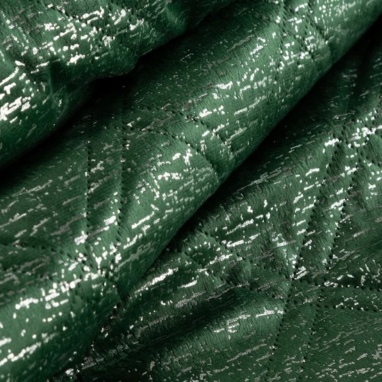Luiz bársony ágytakaró fényes mintával Zöld 170x210 cm Luiz bársony ágytakaró fényes mintával Zöld 170x210 cm