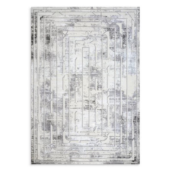 Monaco1 modern szőnyeg Acélszürke 200x290 mm - 9 mm
