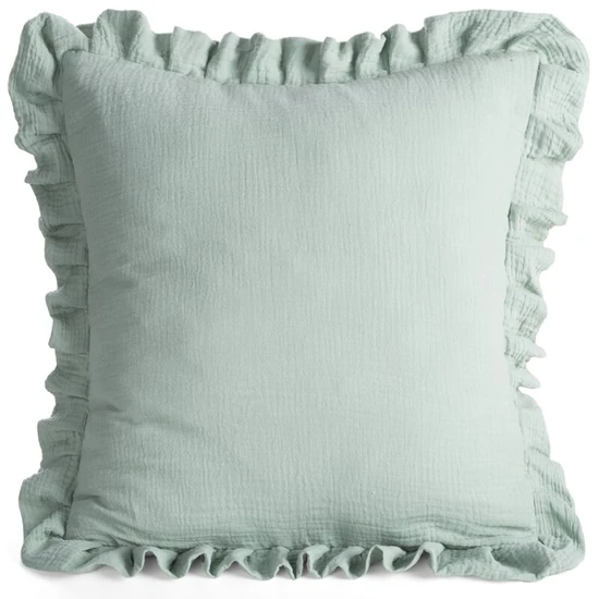Muslin párnahuzat Zsálya 45x45 cm