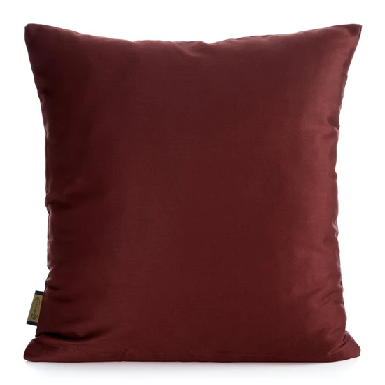 Nova1 pamut-szatén párnahuzat Burgundi vörös 40x40 cm 1db