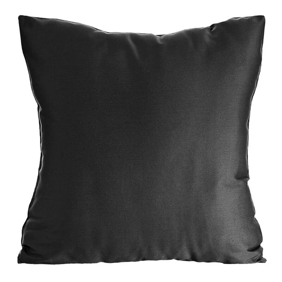 Nova1 pamut-szatén párnahuzat Fekete 40x40 cm