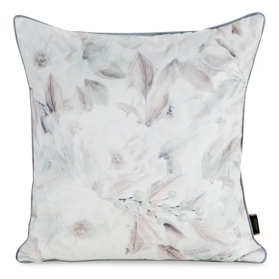 Velvet155 bársony párnahuzat Fehér 45x45 cm