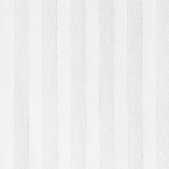 Vera egyszínű csíkos pamutszatén ágynemű garnitúra Fehér 160x200 cm - 70x80 cm 2db Vera egyszínű csíkos pamutszatén ágynemű garnitúra Fehér 160x200 cm - 70x80 cm 2db
