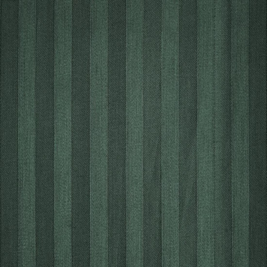 Vera egyszínű csíkos pamutszatén ágynemű garnitúra Sötétzöld 160x200 cm - 70x80 cm 2db
