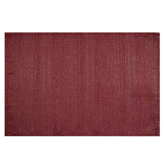 Glamo karácsonyi asztalterítő Bordó 30x40 cm 4db