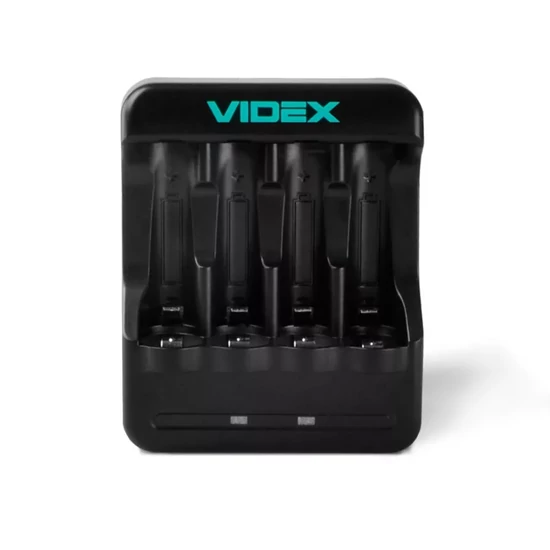 Videx VCH-N401 akkumlátor USB töltő DC 1,48V