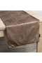 Goja Pierre Cardin bársony asztali futó Kávé 40x140 cm