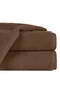 Egyszínű klasszikus törölköző 500 g/m2 Barna 70x140 cm