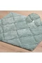 Chic pamut fürdőszobaszőnyeg Menta 60x90 cm