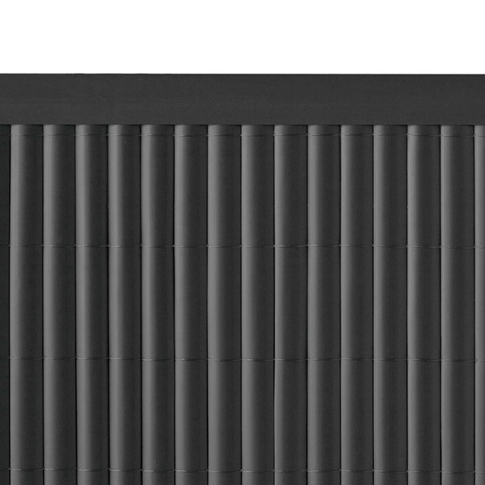 LITECANE PROFILE U - U-alakú lezáró profil PVC LITECANE nádkerítéshez 1,5 m szürke