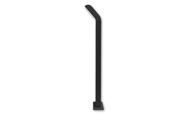 MasterLED Clark 12 W-os natúr fehér 80 cm magas fekete állólámpa