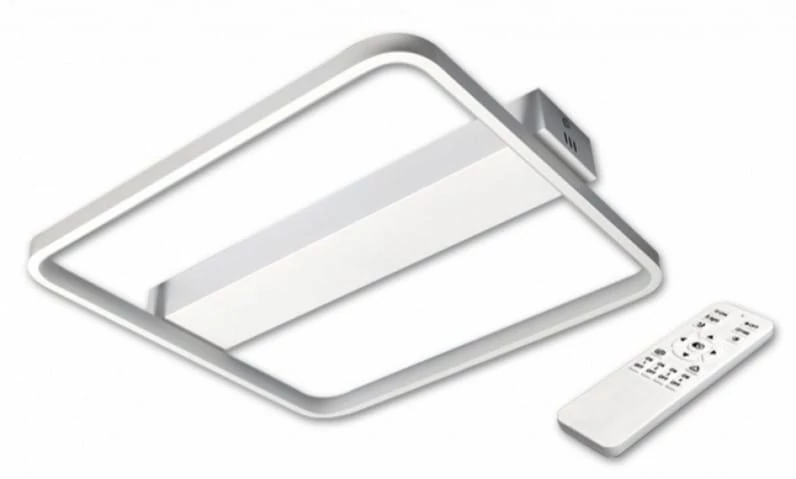 MasterLED Galaxis Centauri 40 W-os 42x40 cm fehér LED távirányítós mennyezeti lámpa