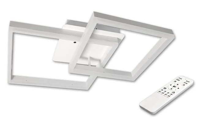 MasterLED Galaxis Herkules 70 W-os 54x54 cm fehér LED távirányítós mennyezeti lámpa