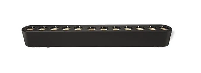 MasterLED LUXO Linea 12-W-os fekete mágneses sínes lámpa 4000K 48V