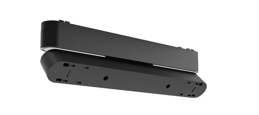 MasterLED LUXO Mágneses lámparendszer aljzat fekete színben 48V Linea 12 W-os lámpához