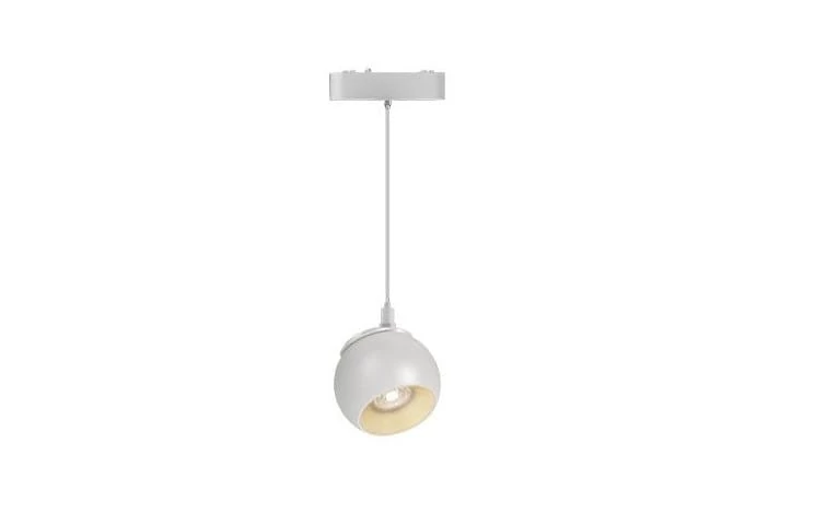 MasterLED LUXO Mars 10-W-os fehér függő mágneses sínes lámpa 4000K 48V