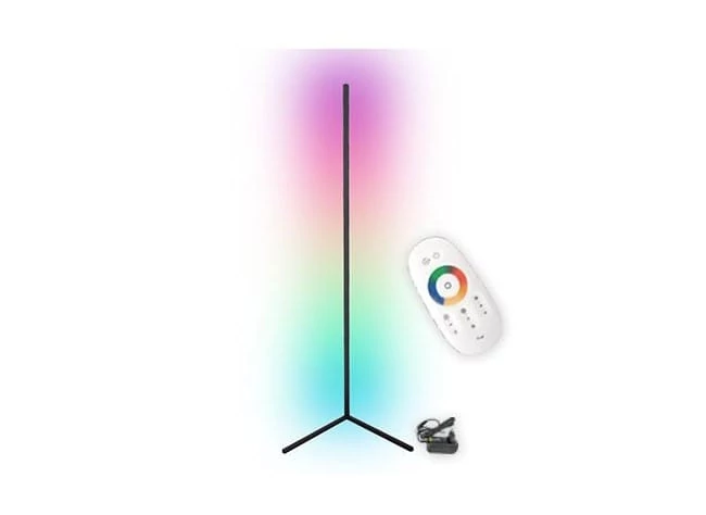 MasterLED RGBW 140 cm-es fekete színű állólámpa