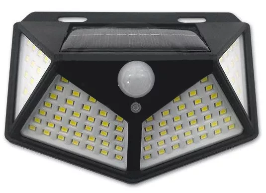 MasterLED Solar LED 5W-os lámpa mozgásérzékelővel és alkonykapcsolóval