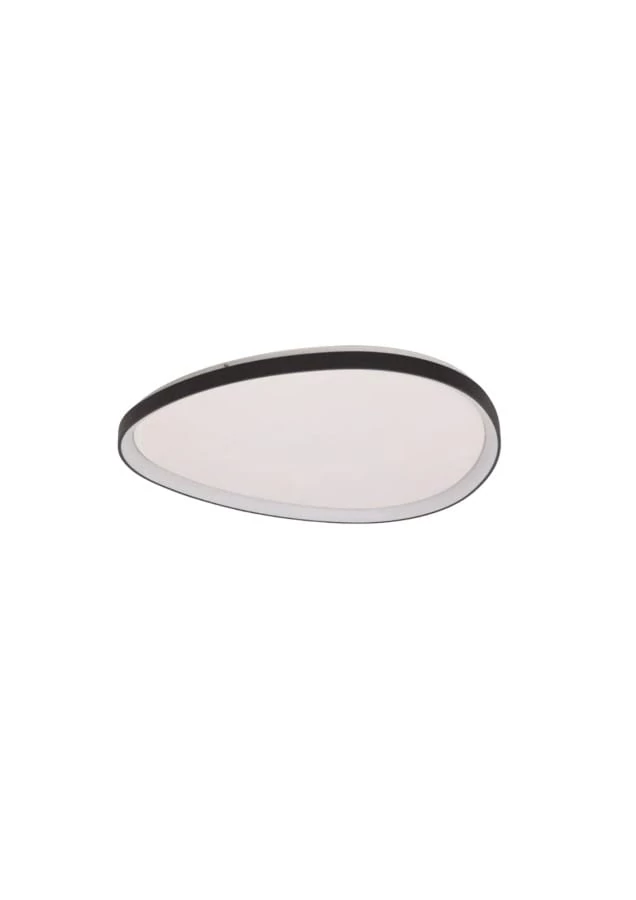 Stone Danube 36W-os 500x500mm 3000-6500K fekete színű távirányítós mennyezeti lámpa