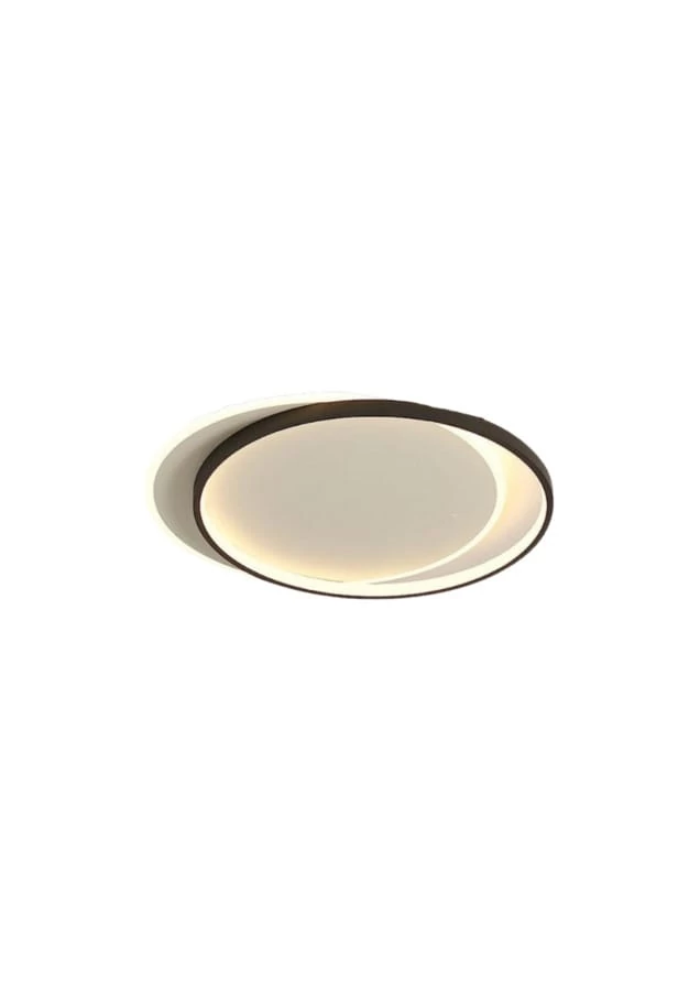 Stone Elbe 48W-os 480x400mm 3000-6500K fekete-fehér színű távirányítós mennyezeti lámpa