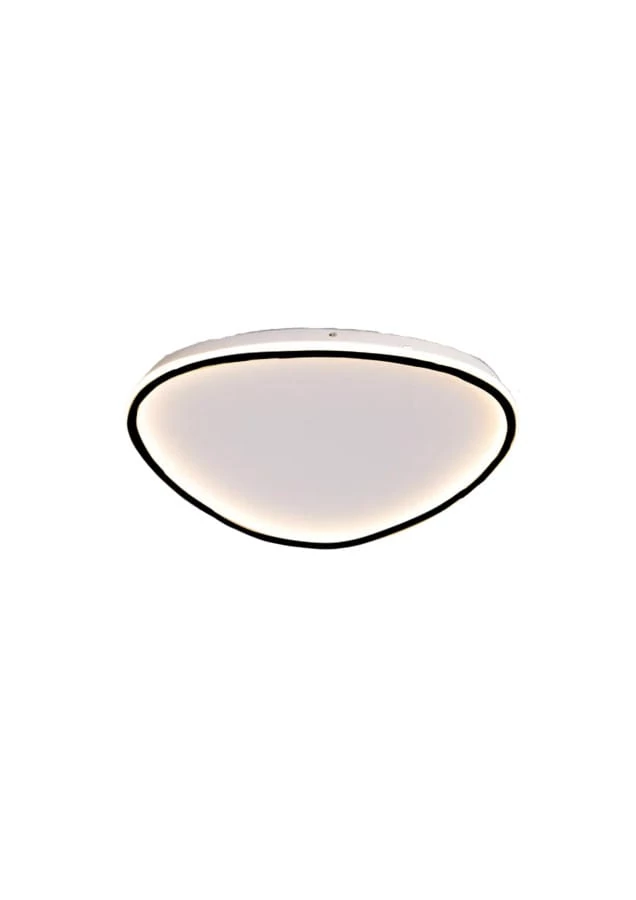 Stone Tagus 48W-os 490x490mm 3000-6500K fekete színű távirányítós mennyezeti lámpa