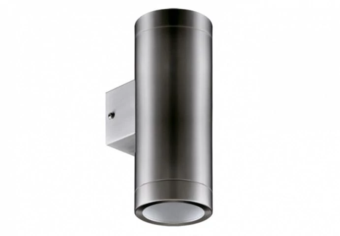 Strühm Aster 210x76 mm matt króm oldalfali kültéri lámpa GU-10-es foglalattal