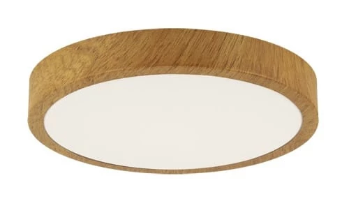 Strühm ATUT kör alakú 36W-os LED lámpa tölgy 480x480 mm IP44-es védettségű