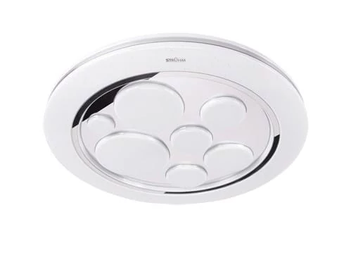 Strühm Drops 24 W-os ø390 mm szabályozható színhőmérsékletű mennyezeti lámpa IP44-es védettségű