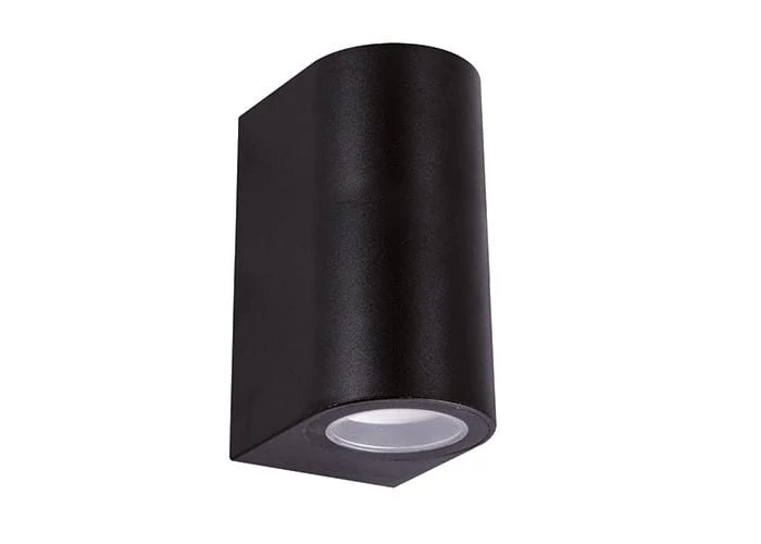 Strühm Gamp C 150x68 mm fekete két irányba világító oldalfali lámpa GU-10-es foglalattal