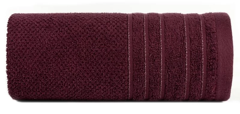 Glory3 lurex törölköző Burgundi vörös 70x140 cm