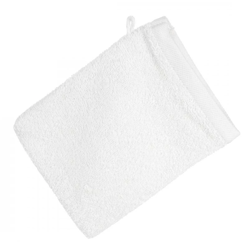 Frottír mosdókesztyű 500 g/m2 Fehér 16x21 cm